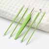 FVION 5 Pieces Blackhead Remover, Comedone Squeezer Set, Pimple Squeezing