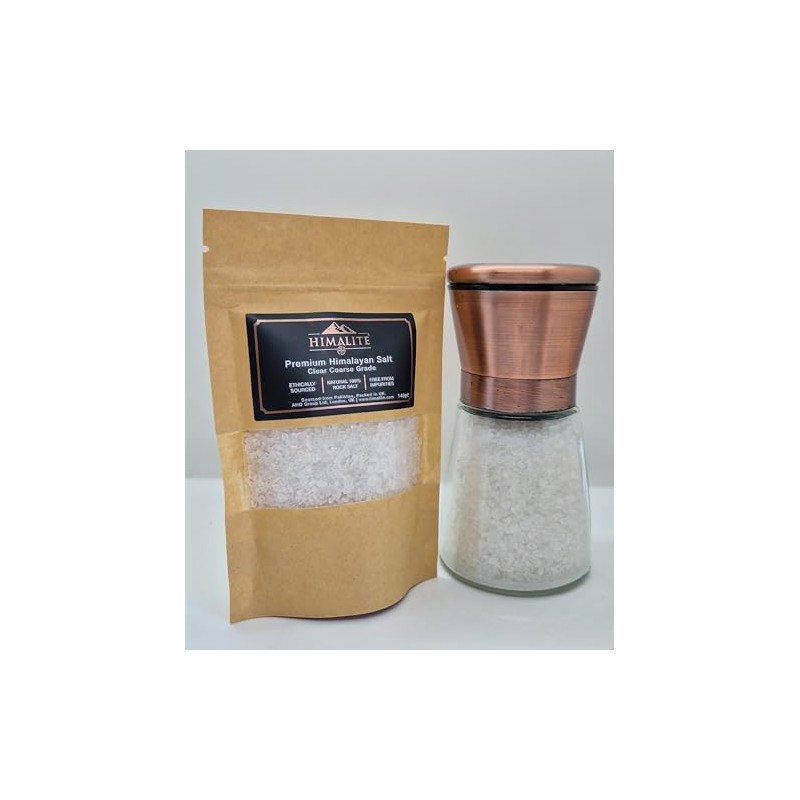 Clear Himalayan Salt for Grinders