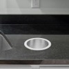 ABOOFAN Drop-in Trash Chute Stainless Steel Round Countertop Trash and