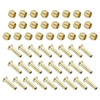 PATIKIL 4mm Tube ID Compression Assortment Kit, 15 Set Brass