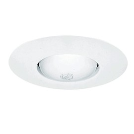 Juno Lighting Group 250 WH BR30 Halogen Open Frame in White Trim, 65 Watts, 6 Inch, White