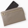 Slip-On OSL Passport Wallet Pouch Gold OSL-5802 Genuine Leather Wallet