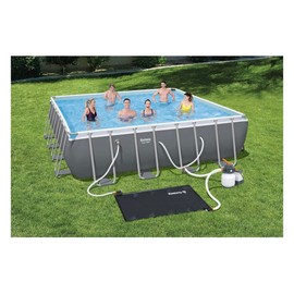 43"x67" Solar Powered Rectangular Pool Heating Pad for Above Ground Pool