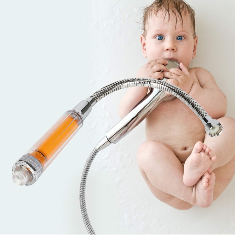 VitaPure VCF-50V Ultra Compact Vitamin C Inline Shower Filter aka