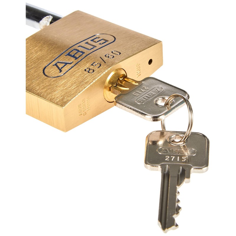 ABUS 02496 Service Brass Padlock with 2715 Alike Keyed