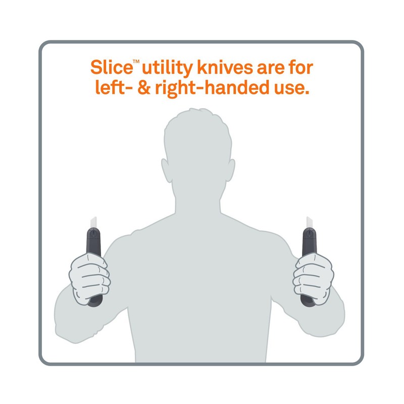 Slice Auto Utility Knife, 1 Pack, Blade Automatically Retracts