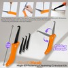 Grout Removal Tool Caulking Tools 24-in-1 Kit with Silicone Glass