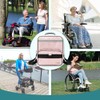 iMedic Deluxe Wheelchair Bag, Pink – Backpack for Back of