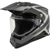 Fly Racing Trekker Helmet (Black/Grey, X-Small)