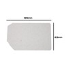 SG Store 4Pcs Waveguide Covers Mica Plates Sheet Microwave Oven