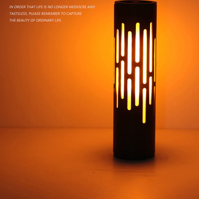 LED Rechargeable Bar Table Lamp Outdoor Decoration Night Lights Flame