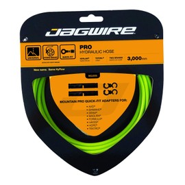 JAG Wire HBK406 Mountain Pro Hydraulic Hose Lime Green (Hydraulic Brake Hose)