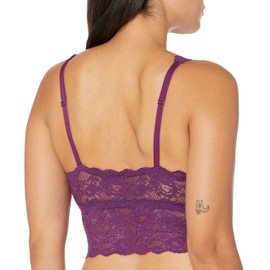 Cosabella Women's NSN Plungie Longline Bralette, Plum, Medium