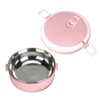 Portable Stainless Steel Insulated Lunch Container Keep Food Warm, Lunch