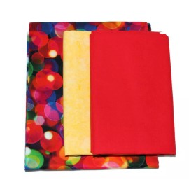 Quilt Kit - Candlelight 36" x 24" Christmas Candles Quilting Kit M416.27