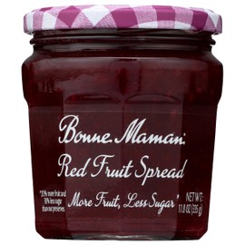 BONNE MAMAN More Fruit, Less Sugar Red Fruit Spread, 11.8 OZ