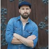 WEROR WEROR-320.1 Men's Flat Cap Herringbone, navy
