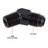 EVIL ENERGY 6AN Male Flare to 1/4" NPT Pipe 45