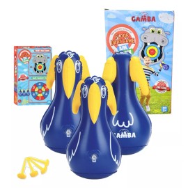 JAMES TENT Juego Infantil Tiro Al Blanco Para Niños Con Tapete