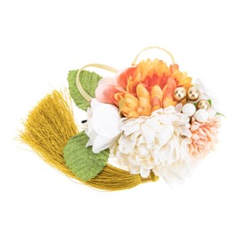Healvian Japanese Silk Flower Hair Clip Elegant for Graduation Holiday Ceremonies Travel Stunning Floral Design Easy to Use Hair Accessory for Women