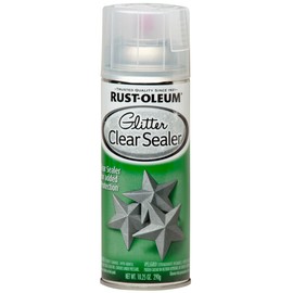 Rust-Oleum 267736 Specialty Glitter Spray, 10.25 Ounce , Clear Sealer