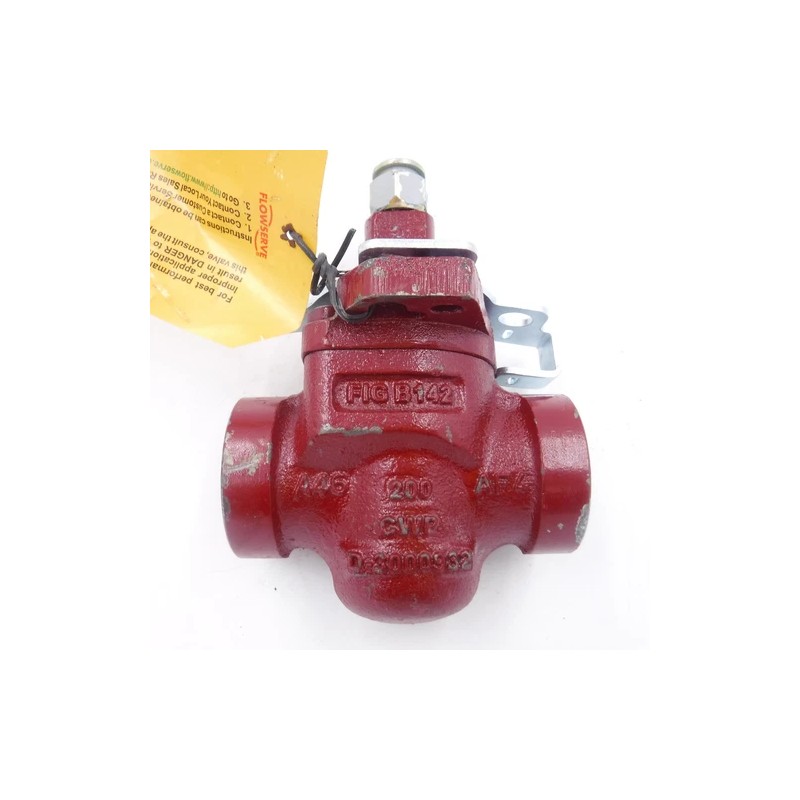 Flowserve Nordstrom 1" Plug Valve D-3000948 FIG B142 200CWP