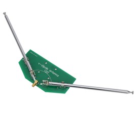 Stereo Antenna V Dipole Heat Dissipation High Efficiency Brand New Indoor Acceptor Telescopic Antenna for Home Radio