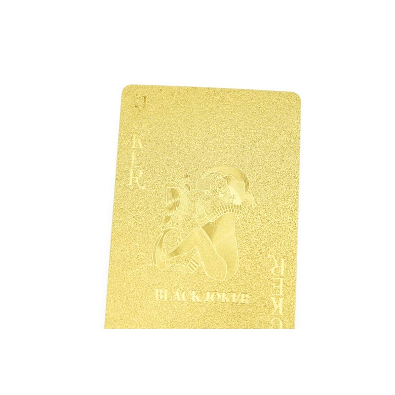 Olive-G Gold Foil Playing Cards for a Rich, Luxury Feel!