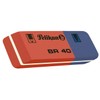 Pelikan Set of 4 Erasers BR40 for Pencil, Pastel Pens,