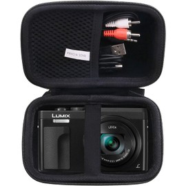 JINMEI Hard EVA Carrying Case Compatible with Panasonic LUMIX DC-ZS70K/ZS80/ZS60 Digital Camera Case.