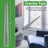 2 Pack Crevice Tool and Dust Brush Replacement Compatible with