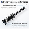 Front Complete Struts Assembly w/Coil Spring Shock Absorber Fit for