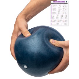 Beneyu® Non-Slip & Super Light Soft Pilates Ball – Gymnastics Ball Small – 23 cm + Exercises (English Language Not Guaranteed), 23cm