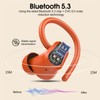 Wireless Earbuds, Bluetooth 5.3 Headphones with 4 ENC Noise Canceling