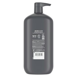 DOVE MEN+CARE DV M SH Charcoal 4p 31z Shampoo purificador com bomba de carvão + argila para cabelos mais fortes e resistentes, com limpadores à base de plantas, 880 g