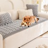 Gumfolk Plush Pet Sofa Covers for Dogs Washable Couch Protector
