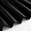 Vocander Black Split Corner Bed Skirt for King Beds 14