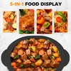 8 QT Electric Roaster Oven with Self-Basting Lid, Turkey Roaster