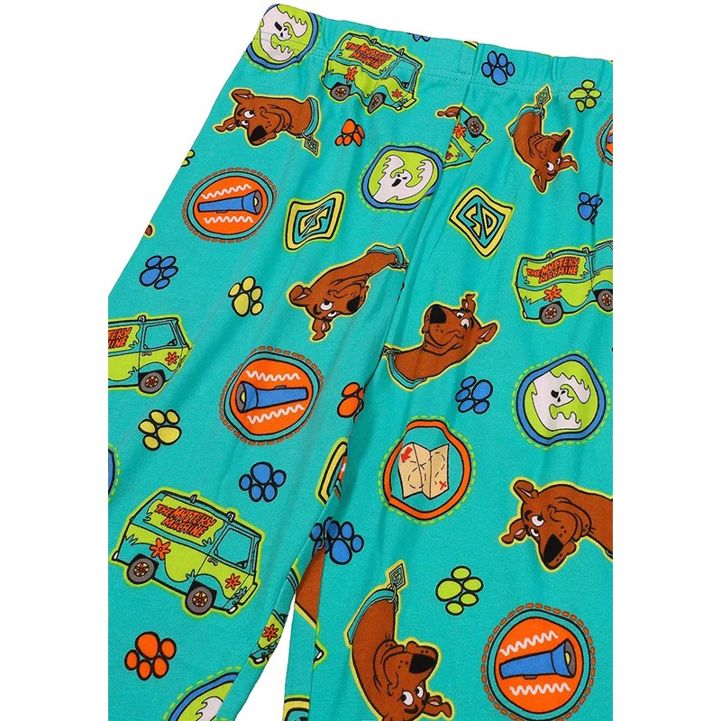 Scooby-Doo Boy's 4 Piece Sleep Set Size 8