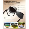 CARFIA Weightless Polarised Sunglasses for Men TR90 Frame UV400 Protection
