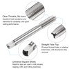 sourcing map Metric Tap and Drill Bit Set, M10 x