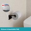 WEISSENSTEIN Toilettenpapierhalter Edelstahl ohne Bohren - WC-Rollenhalter selbstklebend - 16