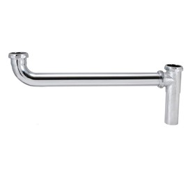 EZ-FLO 1-1/2 Inch x 16 Inch Kitchen Sink End Waste End Outlet, Slip Joint Connection for Tubular Drain Applications, Chrome Finish, 35007