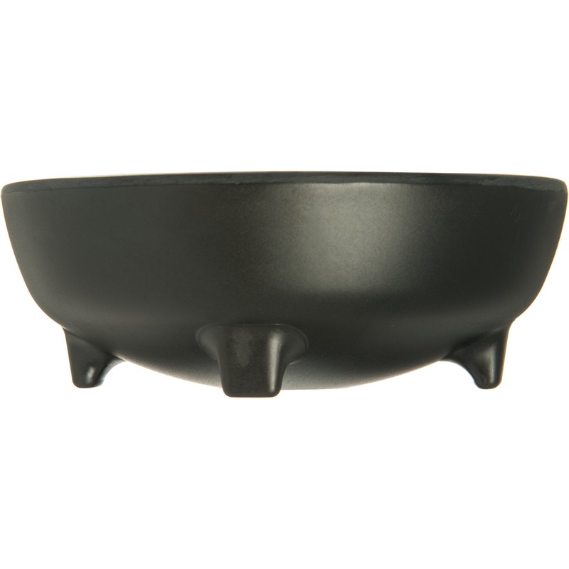 Carlisle FoodService Products 087803 Molcajete Ramekin, 8 oz. Black, Melamine