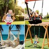 GROOFOO Swing attachment, hammock attachment, all-inclusive set with 2 straps,