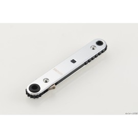 Takagi Gisuke Thin Ratchet Handle Set Straight for Easy Work in Narrow Spaces Ratchet Style with Hanging Hole URS-100