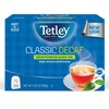 Tetley, Decaffeinated Classic Black Tea Bags, 72 Count