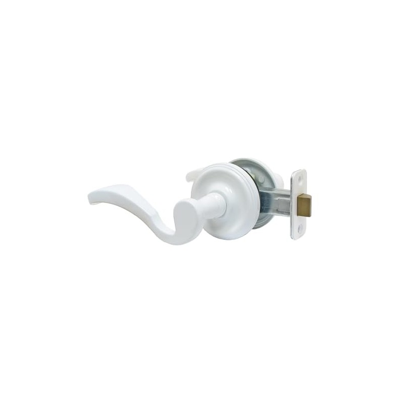 FPL Bordeaux Passage Left Hand Lever Set - White Powder