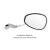 Pair 8mm 10mm Motorcycle Rearview Side Mirror Adjustable Angle Retro