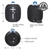 ULTIMATE EARS WONDERBOOM 3, Small Portable Wireless Bluetooth Speaker, Big